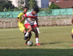 Uji Coba Lawan Sukabumi, Tim Proprov Kabupaten Bekasi Menang 2-1