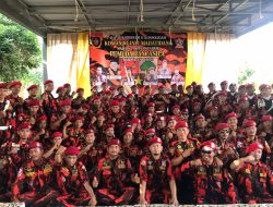 KOTI Mahatidana MPC Pemuda Pancasila Kabupaten Bekasi Rapat Bulanan dan Santuni Yatim