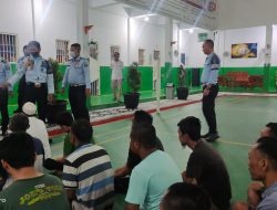 Laksanakan deteksi dini, lapas cikarang lakukan sidak kamar hunian yang dipimpin KA KPLP
