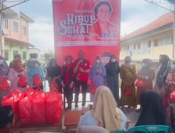 Dewan Nyumarno Berbagi, Peringati HUT Ke-50 PDI Perjuangan