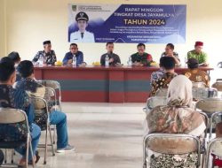 Pemdes Jayamulya Gelar Rapat Minggon Tingkat Desa,Ini Kata nya Asep Gunawan (AG)