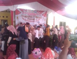 Merdeka!!! Peringati HUT RI Ke-79, Pemdes Jayamulya Gelar Tasyakuran dan Santunan Anak yatim-piatu