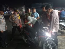 Polsek Cibarusah Gelar Patroli Operasi Kejahatan Jalanan Cegah Tawuran