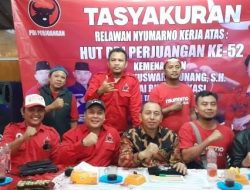Nyumarno Serap 255 Aspirasi Saat Gelar Reses,Sekaligus Tasyakuran Relawan Nyumarno Kerja dan Peringati HUT ke-52 PDI Perjuangan.