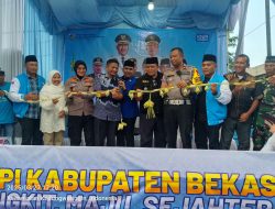 Kadisbudpora Resmikan Posko Mudik DPD KNPI Kabupaten Bekasi Tahun 2025