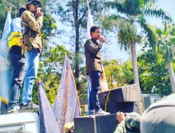 Aksi Unjuk Rasa,DPW Brigez Indonesia Kabupaten Bekasi Tuntut Pembatalan Pengangkatan Direktur Usaha Perumda Tirta Bhagasasi