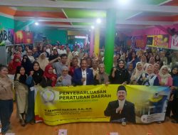 Anggota DPRD Provinsi Jabar, Akhmad Marzuki Gelar Sosial Perda Tentang Pedoman Pelayanan Kepemudaan