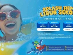 WATERBOOM LIPPO CIKARANG TAWARKAN PROMO “SPLASH HEMAT LIBUR SEKOLAH”, TIKET MULAI RP 42.000