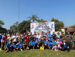 Bersinergi,Muspika dan DPK KNPI Cikarang Timur Gelar Turnamen Volly