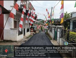 Pembangunan Jalan Hotmix di Kampung Cidalung Selesai, Warga Apresiasi Pemerintah Desa 