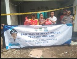 Cepat Tanggap,Asep Gunawan Berikan Bantuan Untuk Korban Kebakaran Di Desa Jayamulya 