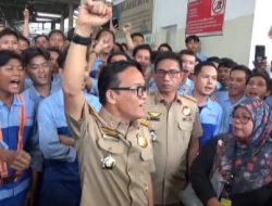 Wakil Menteri Tenaga Kerja Sambangi Karyawan Perusahaan di Bekasi
