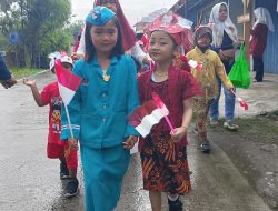 Siswa SDN Karang Mekar 02 Kabupaten Bekasi Meriahkan HUT RI Ke-80 Dengan Karnaval dan Perlombaan