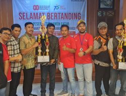 Pokja Wartawan DPRD Kab. Bekasi Sukses Gelar Turnamen Catur dalam Rangka HUT RI ke-80 dan Hari Jadi Kabupaten Bekasi ke-75.
