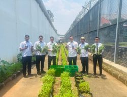 Rutan Depok Wujudkan Ketahanan Pangan Nasional Lewat Program Pembinaan Pertanian