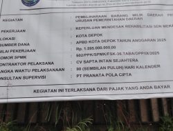 Diduga Gunakan Besi Bekas, Proyek Sekolah di Depok Disorot Gedor