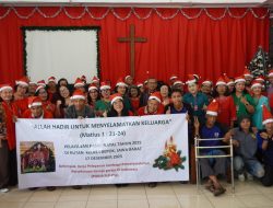 PELAYANAN KASIH NATAL TAHUN 2025 DI RUTAN KELAS I DEPOK