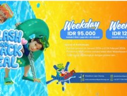 Splash and Snack Deal, Liburan Makin Seru dengan Tiket Plus, Snack dan Minuman di WaterBoom Lippo Cikarang