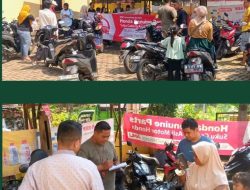 Pemdes Jayamulya Gandeng Honda, Buka Pelayanan Servis Gratis Untuk Warganya